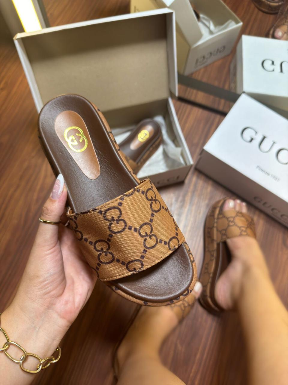 Tamanco Gucci Plataforma Cores
