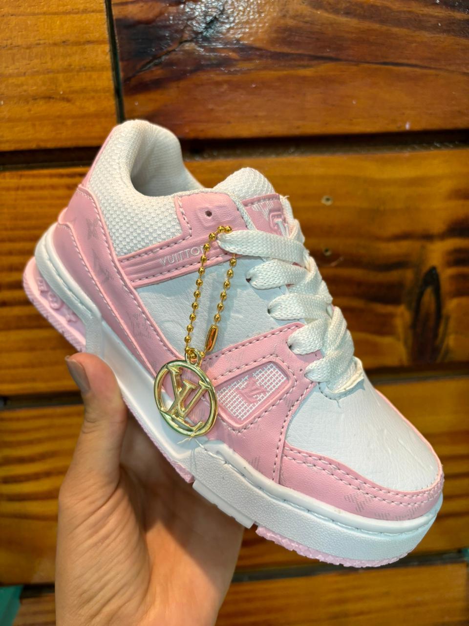 Tênis Louis Vuitton trainer Infantil