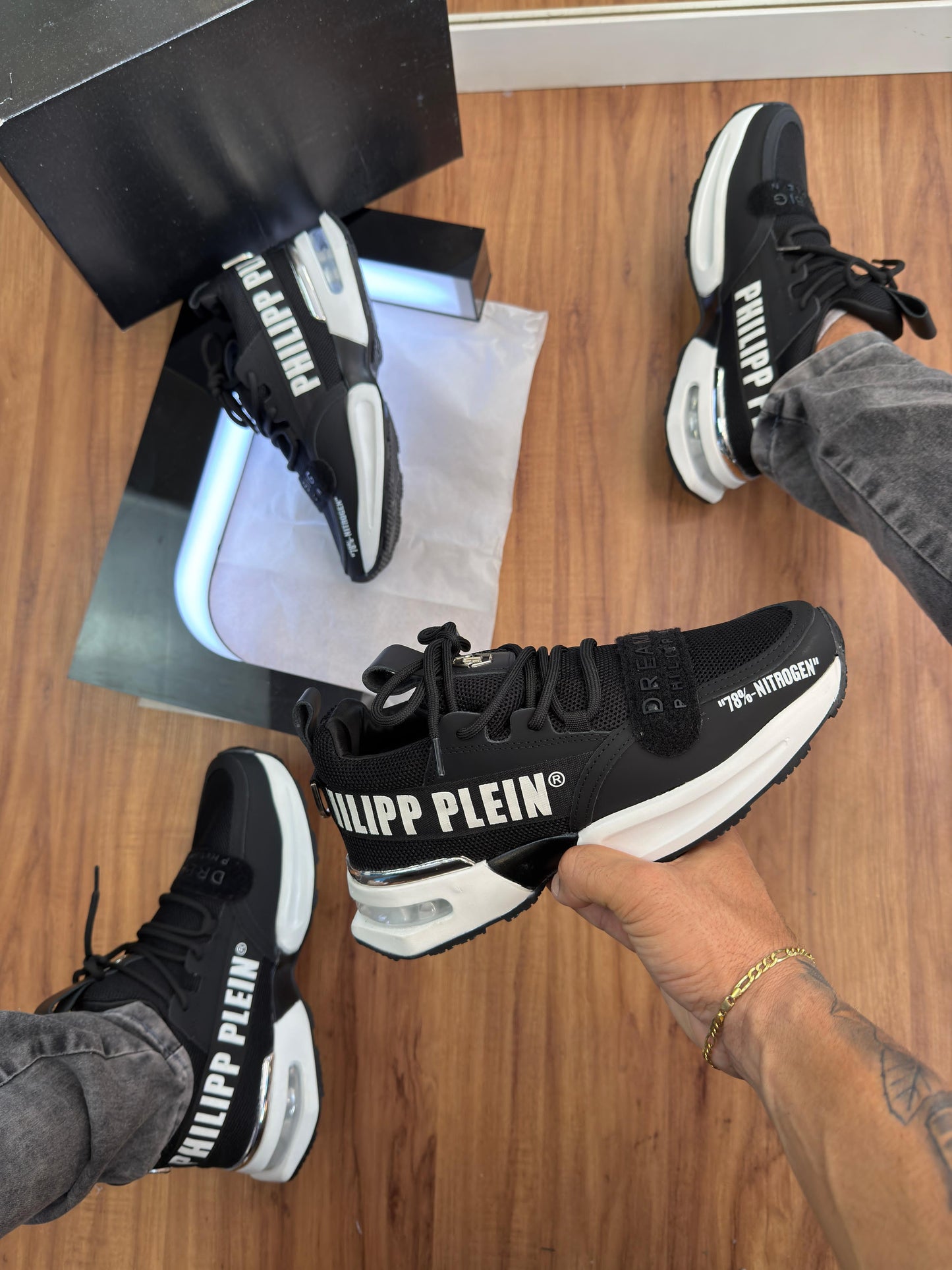 Tênis Philipp Plein Black