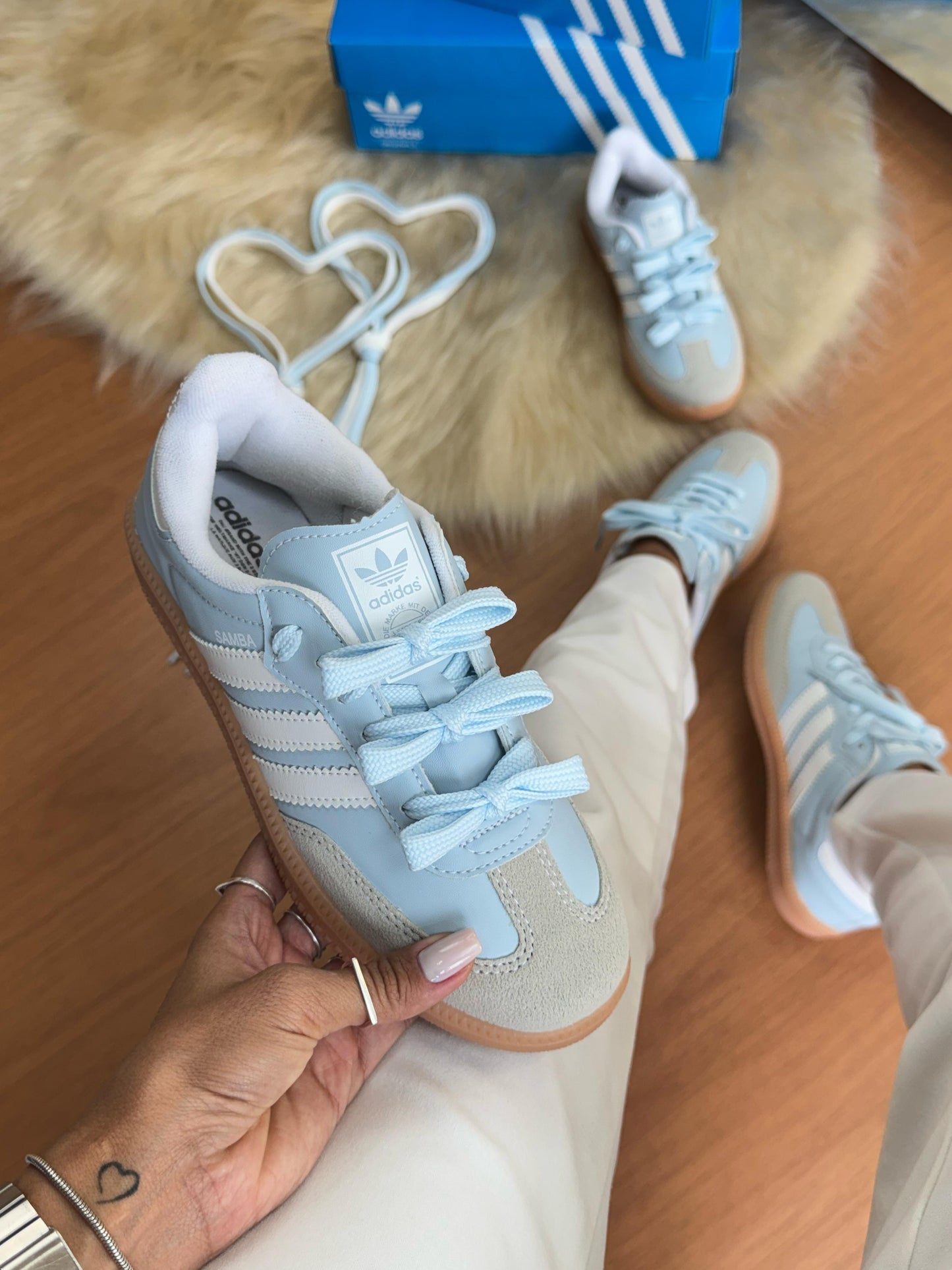 Tênis Adidas Samba Feminino Azul