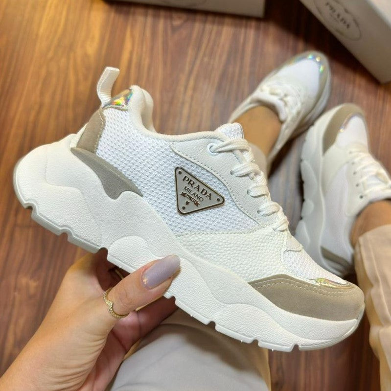 Tênis Prada Feminino Milano Luxo