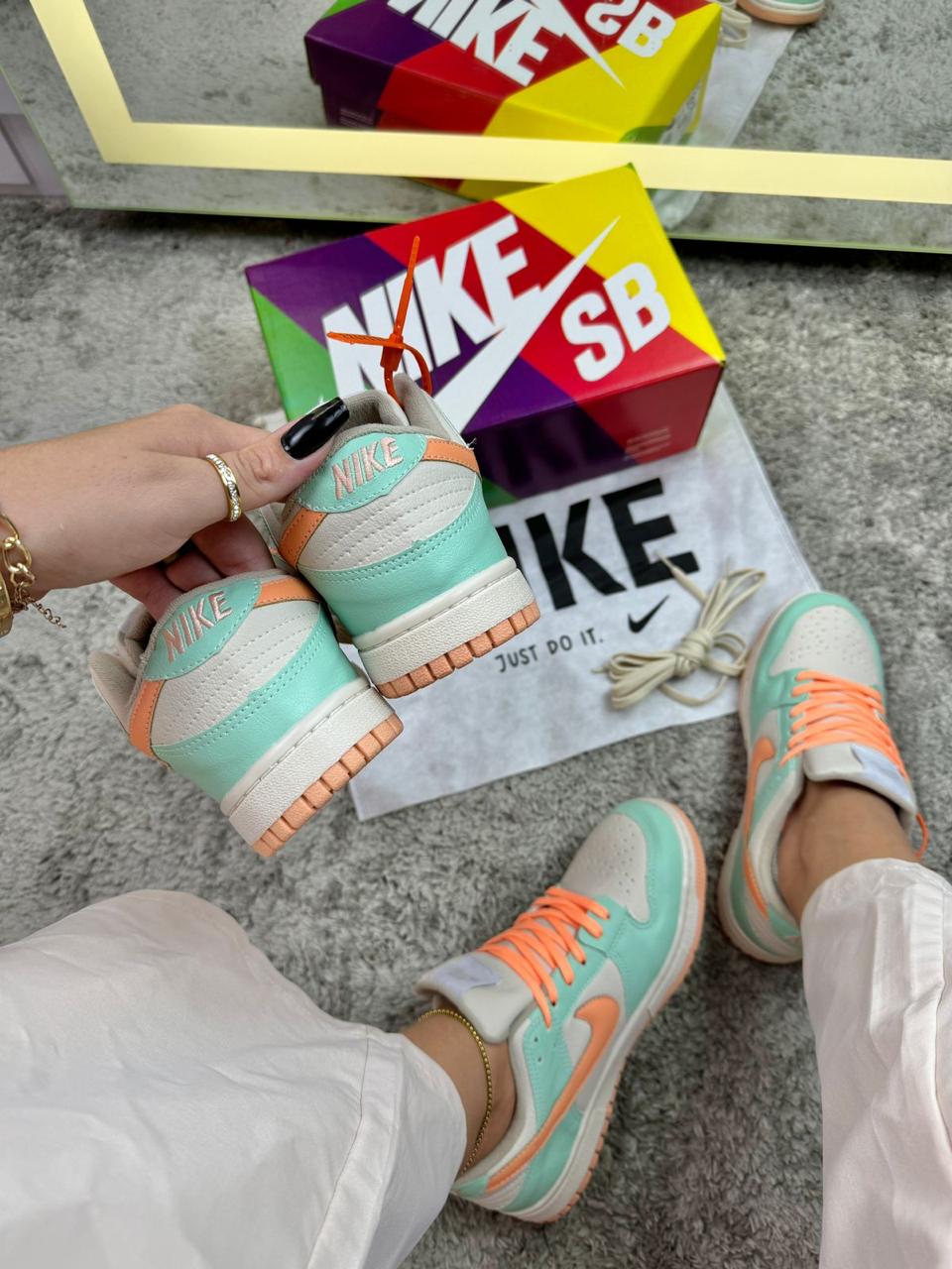 Tênis Nike Dunk Low Mint