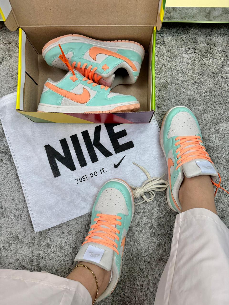 Tênis Nike Dunk Low Mint