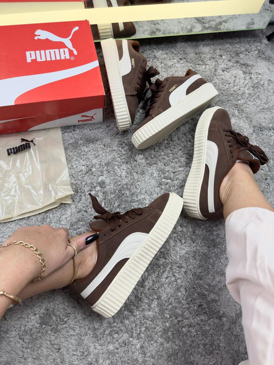 Tênis Puma Feminino Suede Soft