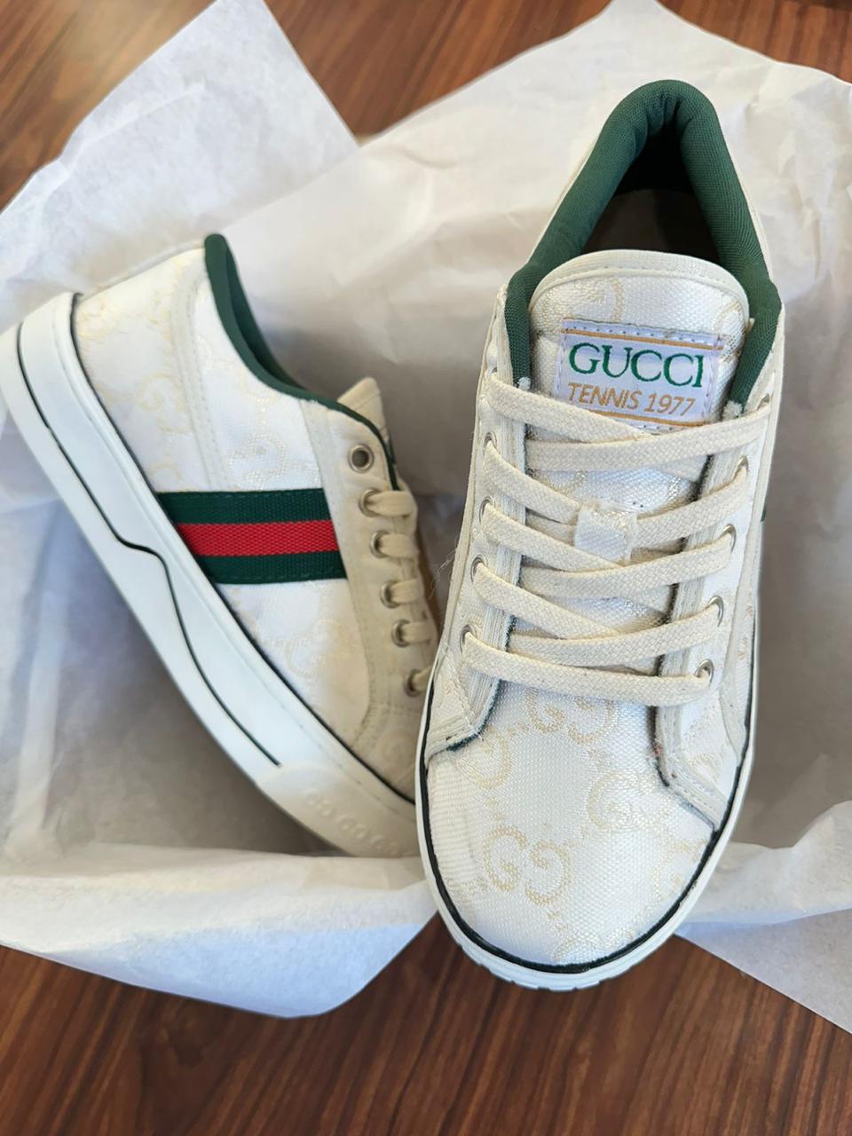 Tênis Feminino Gucci 1977 Plataforma