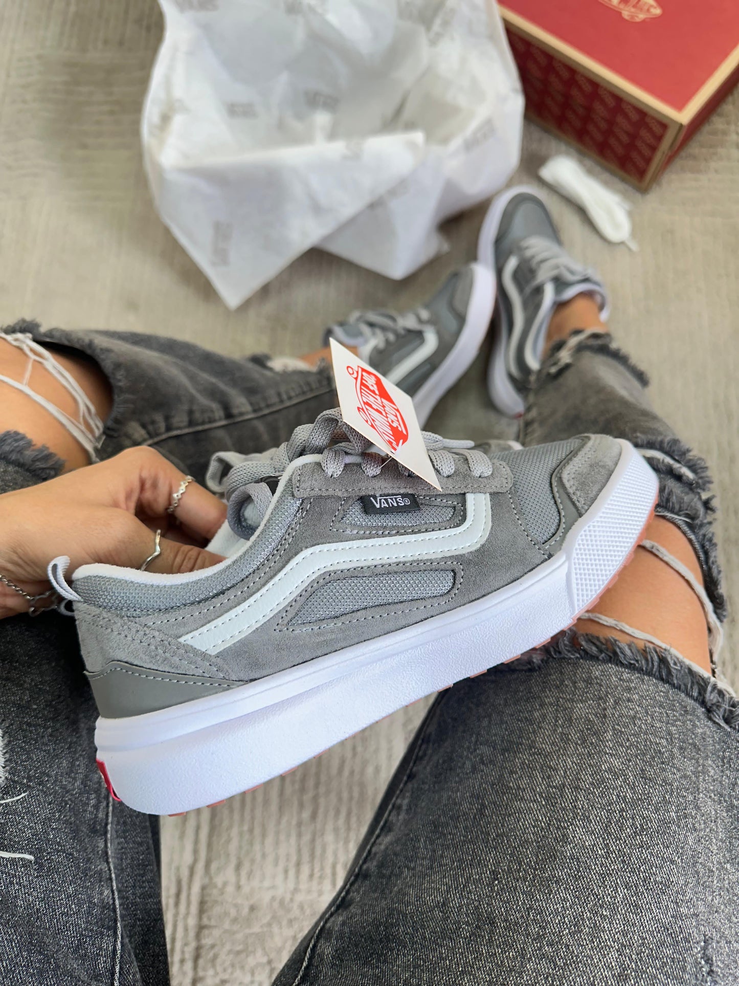 Tênis Vans Ultrarange Adulto Cinza