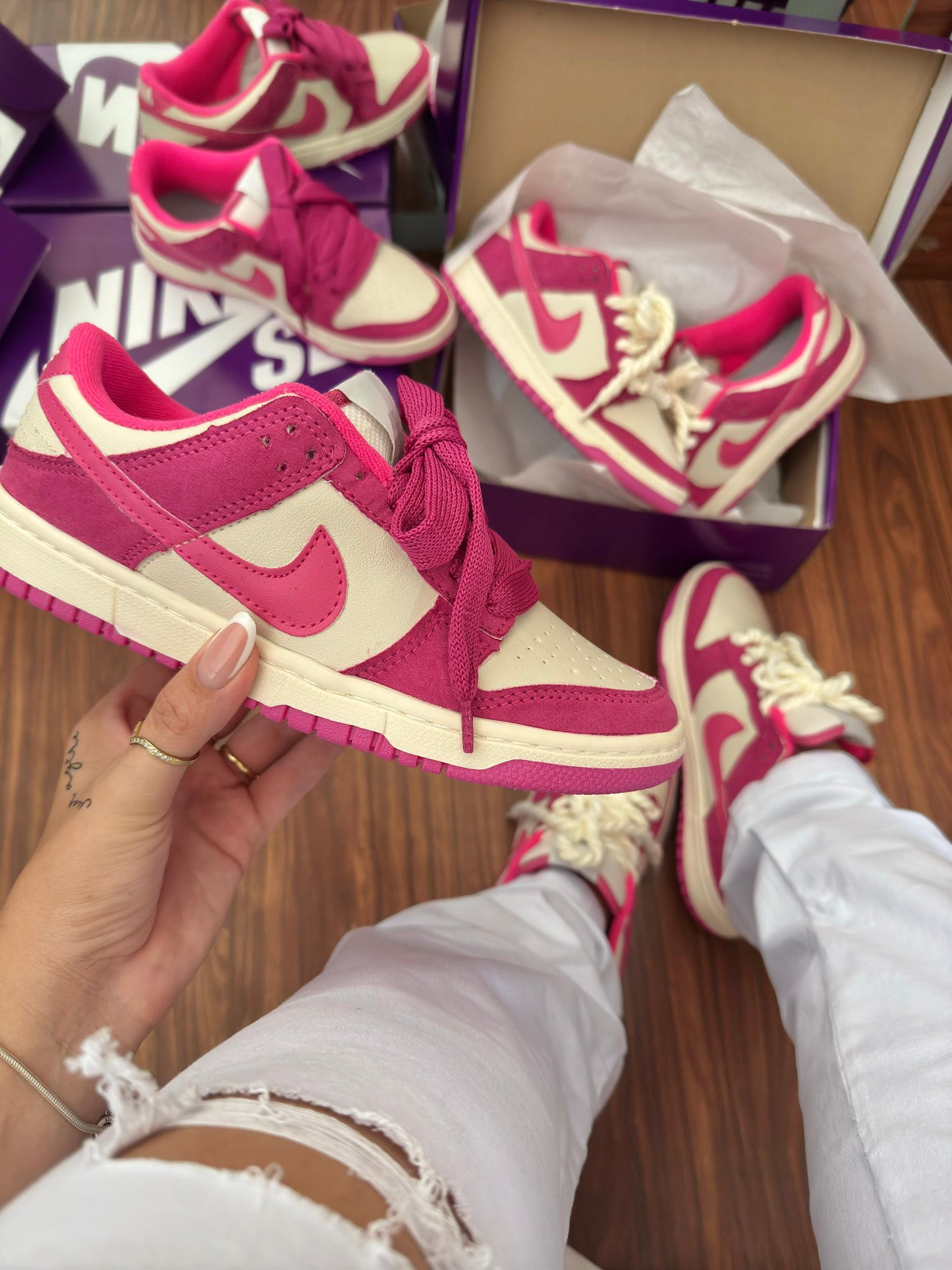 Tênis Nike SB Dunk Feminino Pink do 34 ao 39