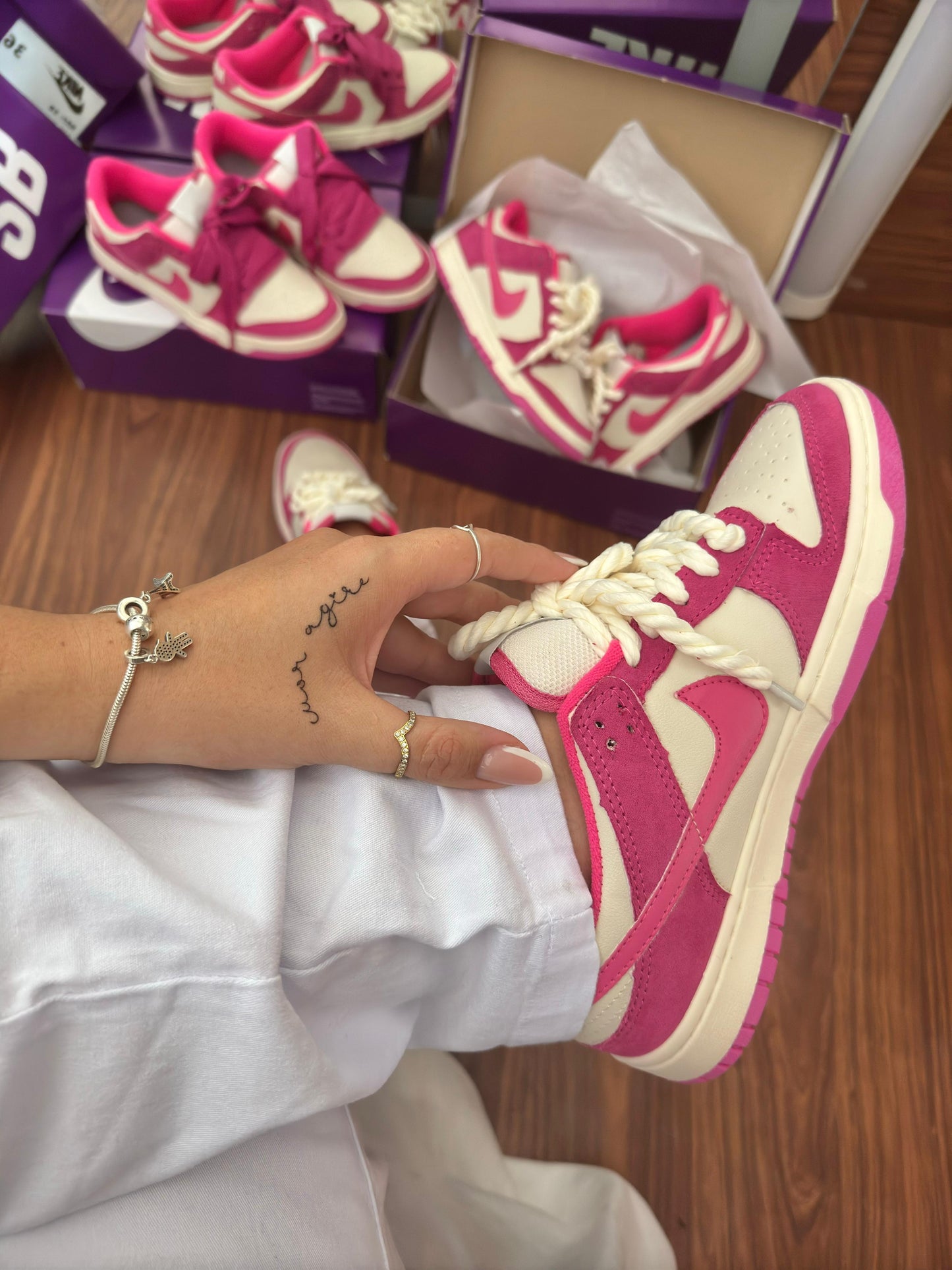 Tênis Nike SB Dunk Feminino Pink do 34 ao 39