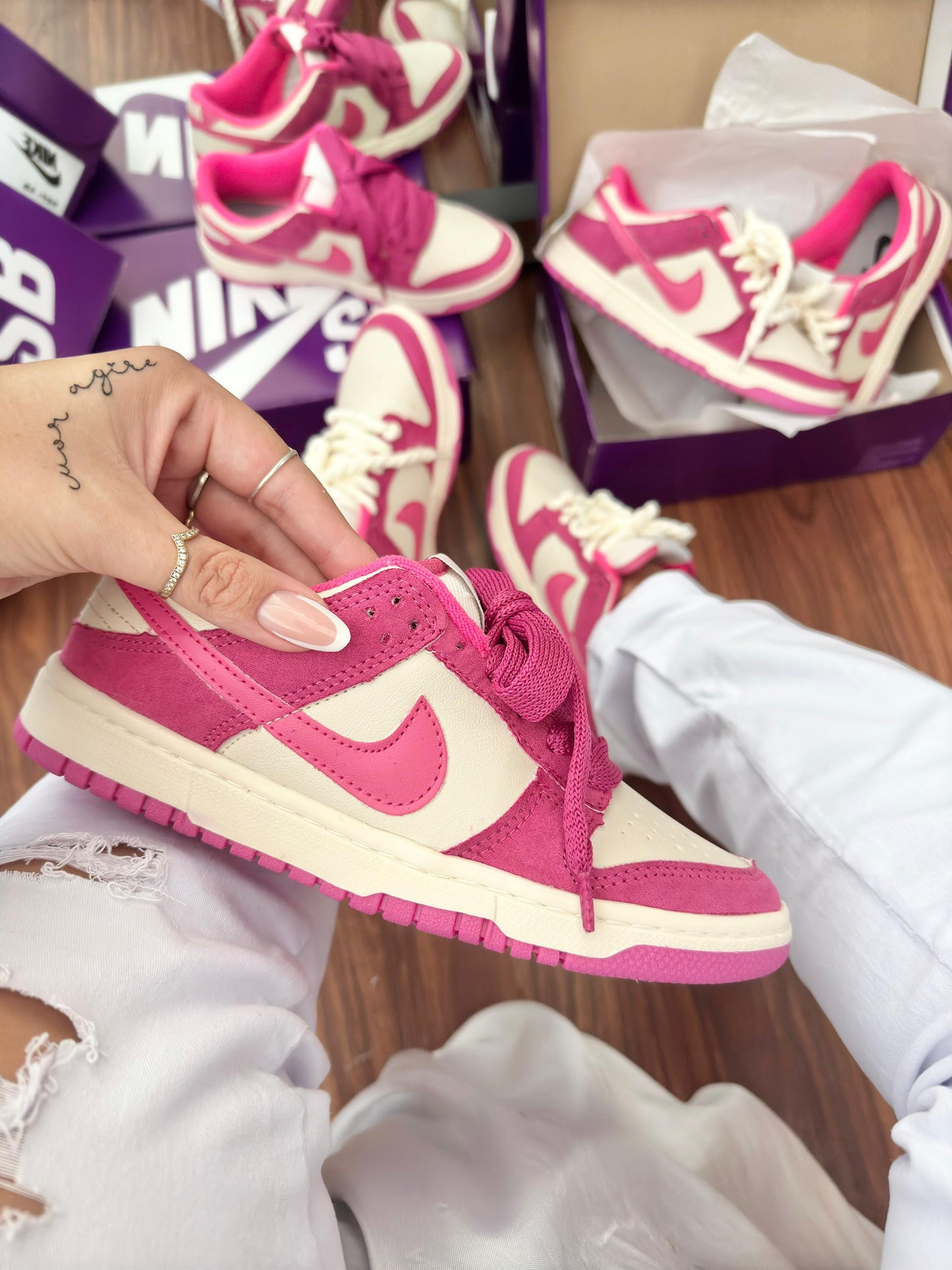 Tênis Nike SB Dunk Feminino Pink do 34 ao 39