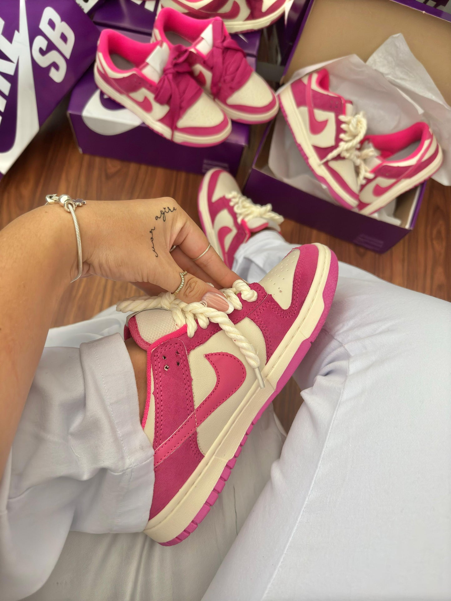 Tênis Nike SB Dunk Feminino Pink do 34 ao 39