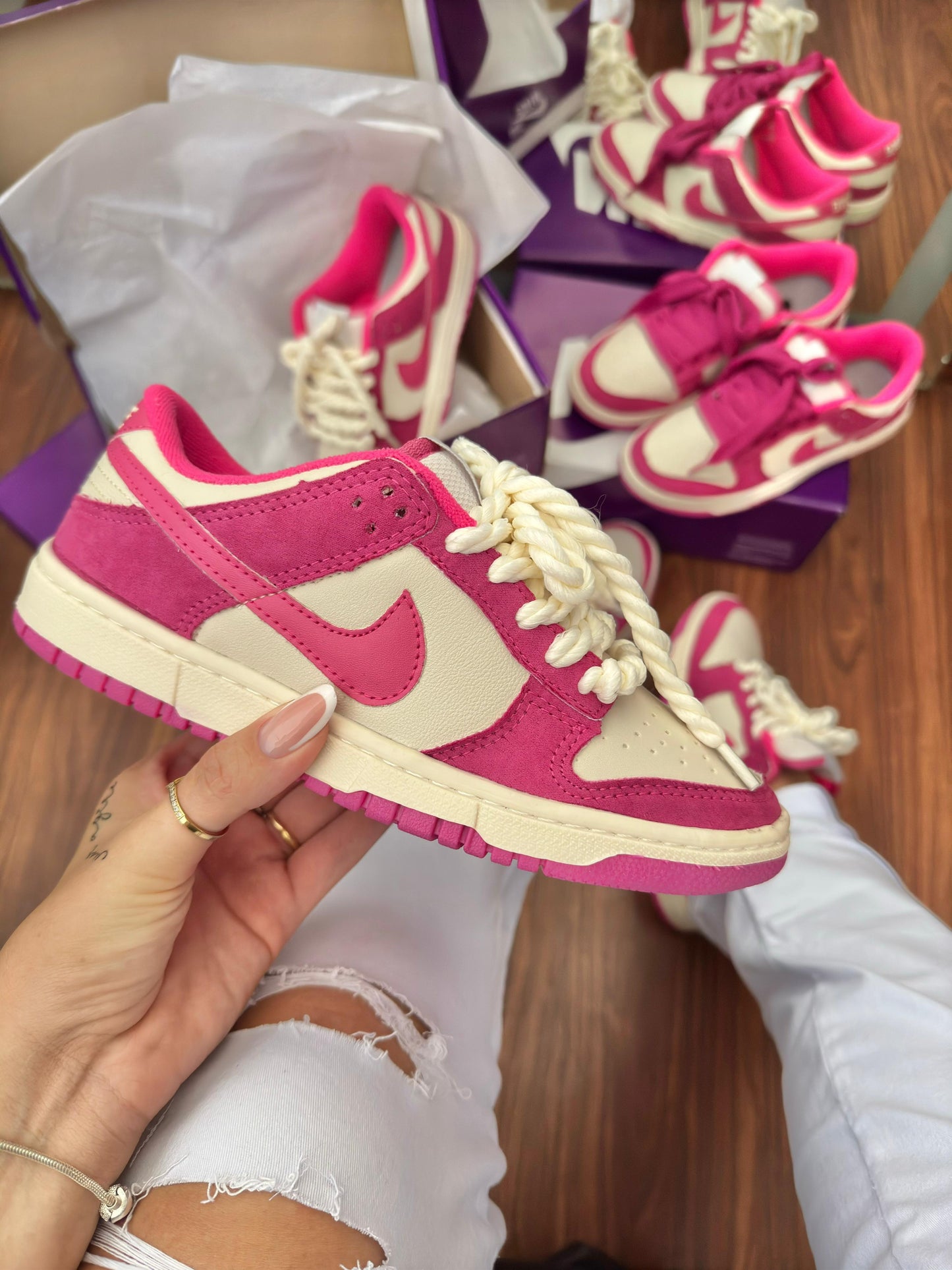 Tênis Nike SB Dunk Feminino Pink do 34 ao 39