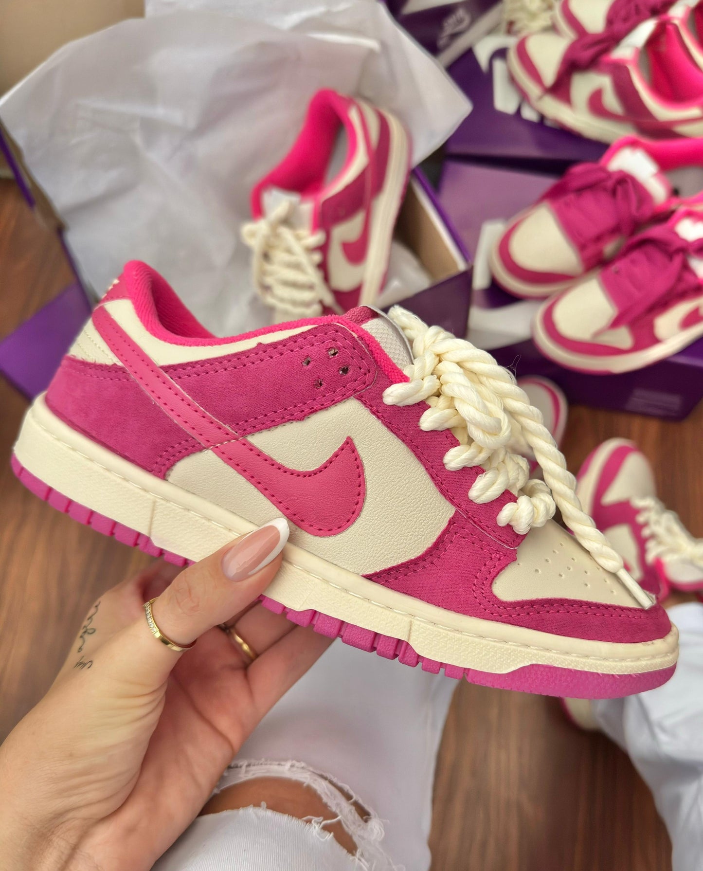 Tênis Nike SB Dunk Feminino Pink do 34 ao 39