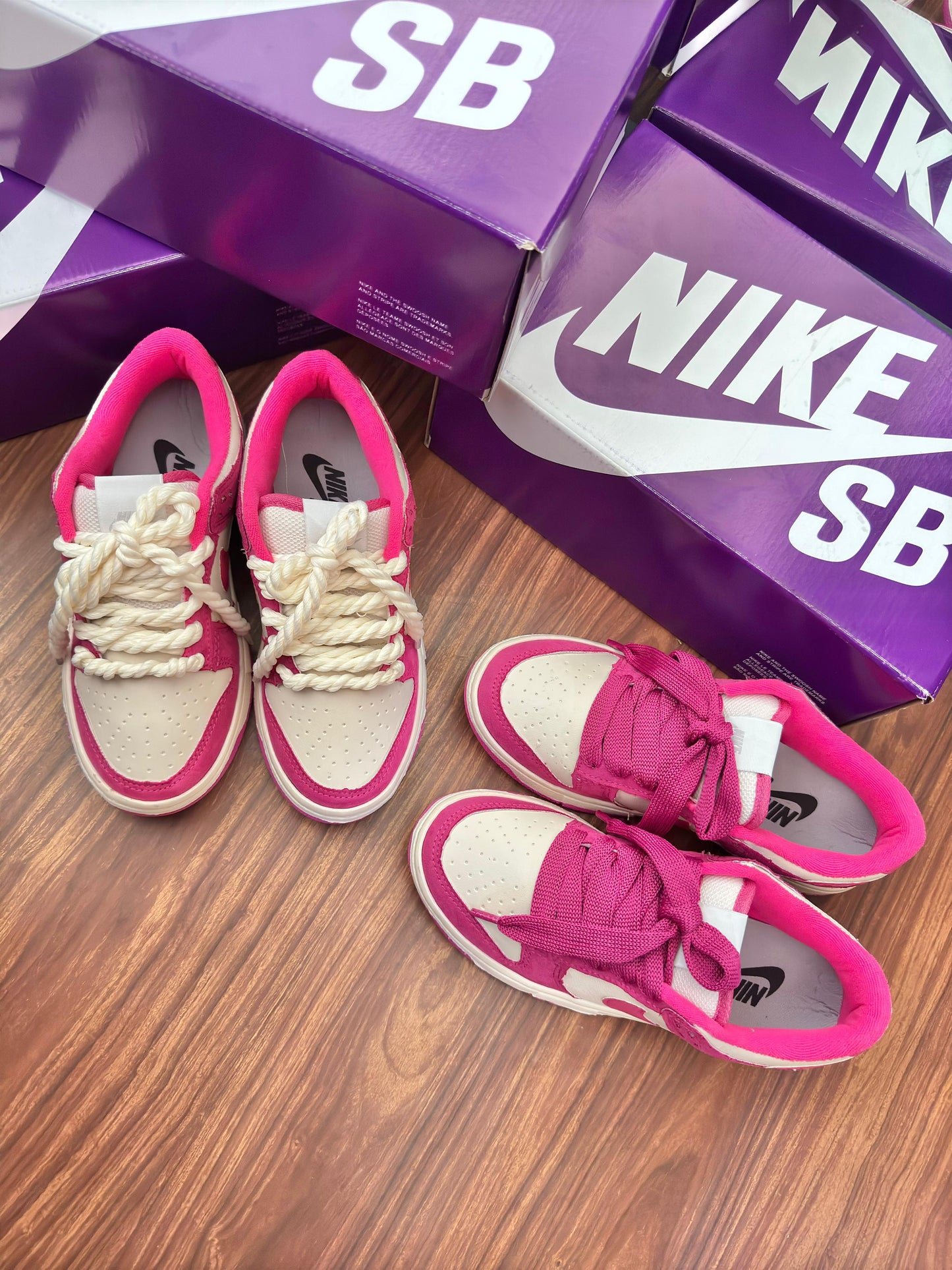 Tênis Nike SB Dunk Feminino Pink do 34 ao 39