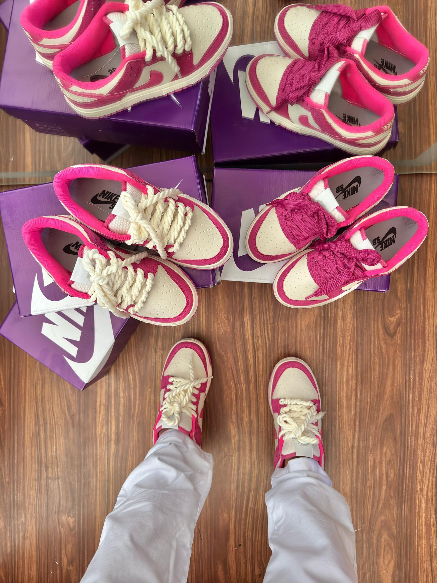 Tênis Nike SB Dunk Feminino Pink do 34 ao 39