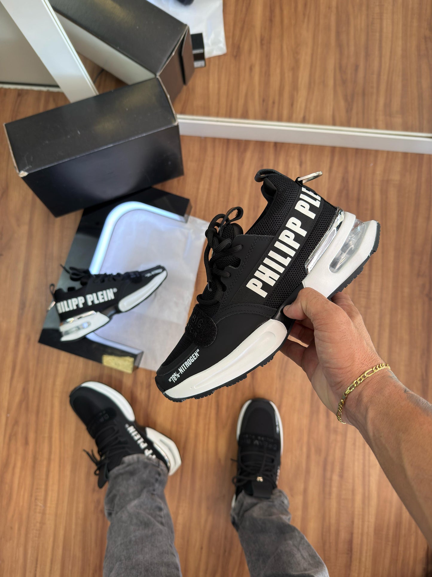 Tênis Philipp Plein Black