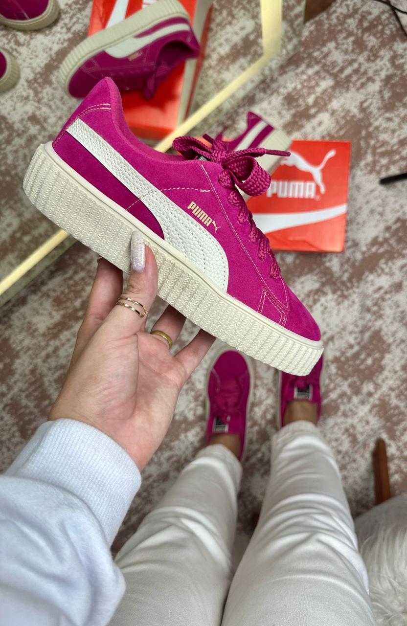 Tênis Puma Suede Caqui Soft